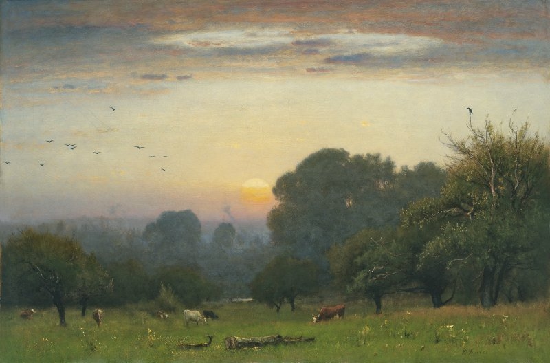 Mañana . George Inness