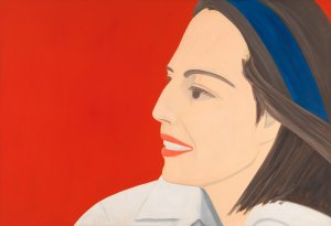 Alex Katz. La sonrisa roja, 1963 Alex Katz. La sonrisa roja, 1963