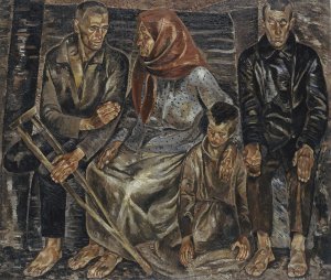 Anatol Petrytskyi, The Invalids, 1924 Anatol Petrytskyi, The Invalids , 1924