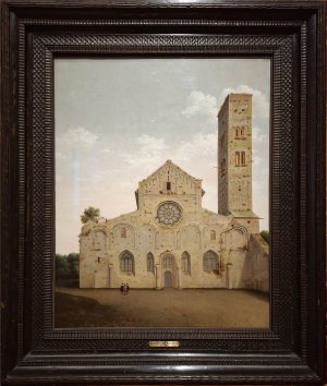 Pieter Jansz. Saenredam. La fachada occidental de la iglesia de Santa María de Utrecht Pieter Jansz. Saenredam. La fachada occidental de la iglesia de Santa María de Utrecht