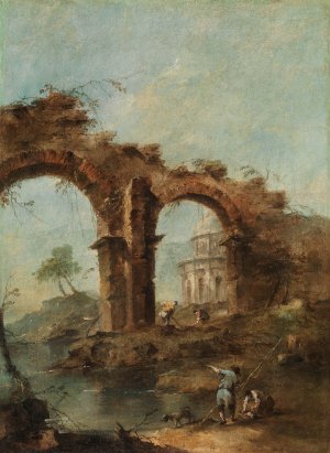 Francesco Guardi. Capricho, hacia 1770-1780 Francesco Guardi. Capricho, hacia 1770-1780