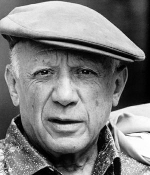 Pablo Picasso fotografiado en 1962