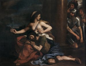 Guercino (Giovanni Francesco Barbieri). Samson and Delilah, 1654 Guercino (Giovanni Francesco Barbieri). Samson and Delilah, 1654