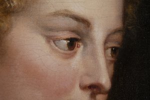 Detalle en macrofotografía de la obra de Rubens “Venus y Cupido” Detalle en macrofotografía de la obra de Rubens “Venus y Cupido”