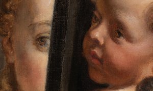 Detalle de la obra “Venus y Cupido” de Rubens Detalle de la obra “Venus y Cupido” de Rubens