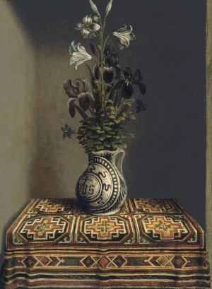 Florero (reverso). Hans Memling Florero (reverso). Hans Memling