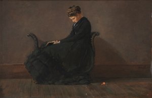 Portrait of Helena de Kay. Retrato de Helena de Kay, c. 1872
