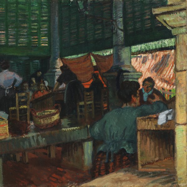 El mercado de pescado, Marsella