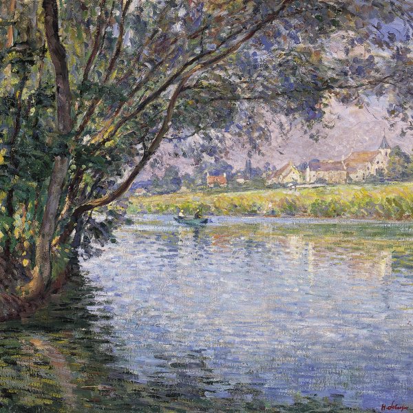 Banks of the River Marne near Montévrain