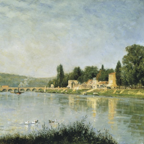 The Seine at the Pont de Sèvres