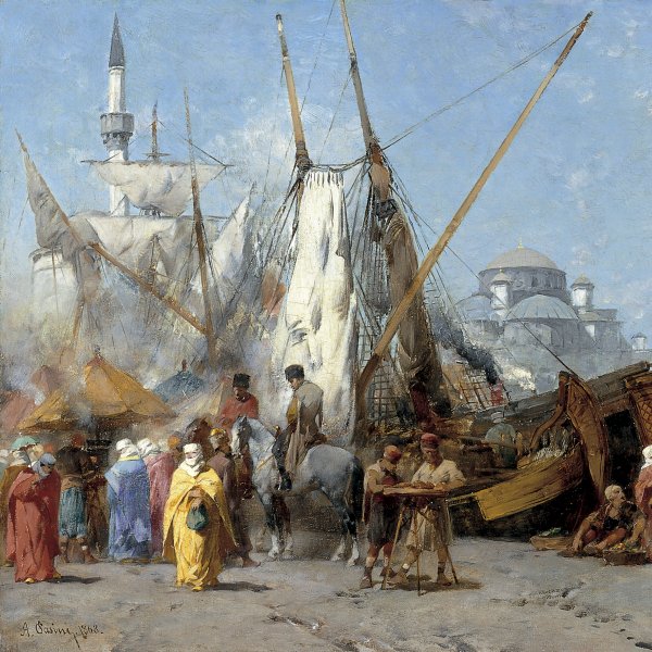 Market in Constantinople