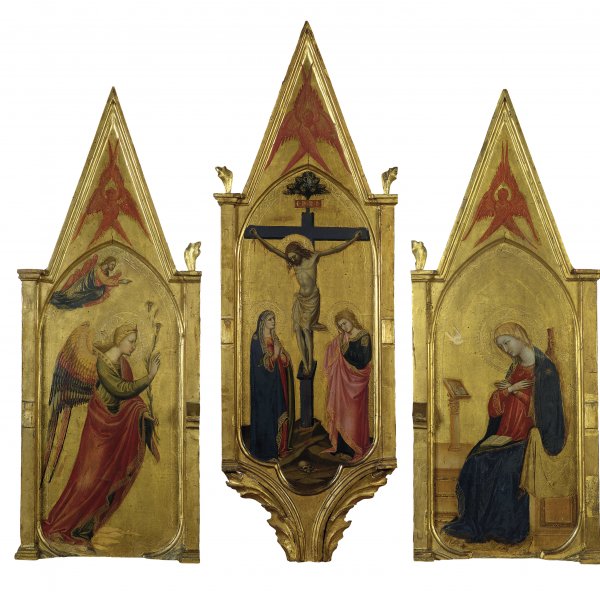 The Annunciate Angel. The Crucifixion with the Virgin and Saint John. The Annunciate Virgin