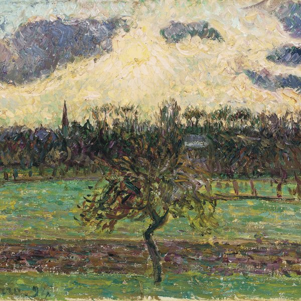 The Meadows at Éragny, Apple Tree