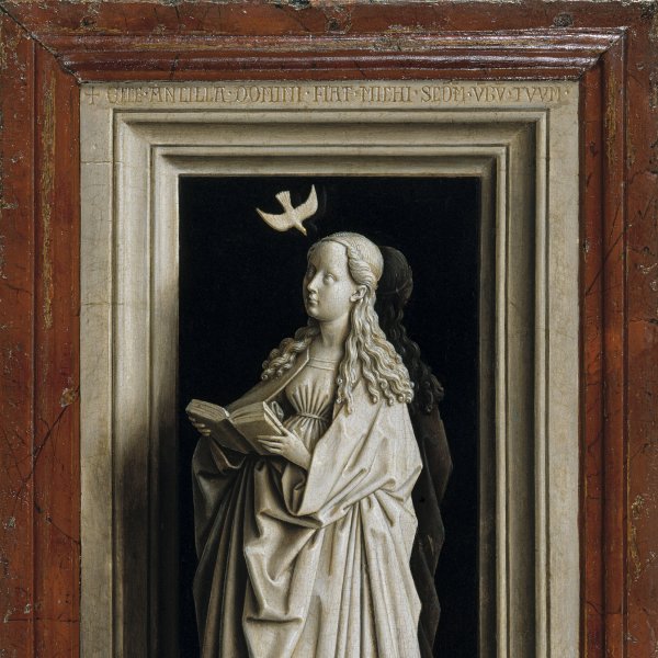 Préstamo del Díptico de la Anunciación de Jan van Eyck
