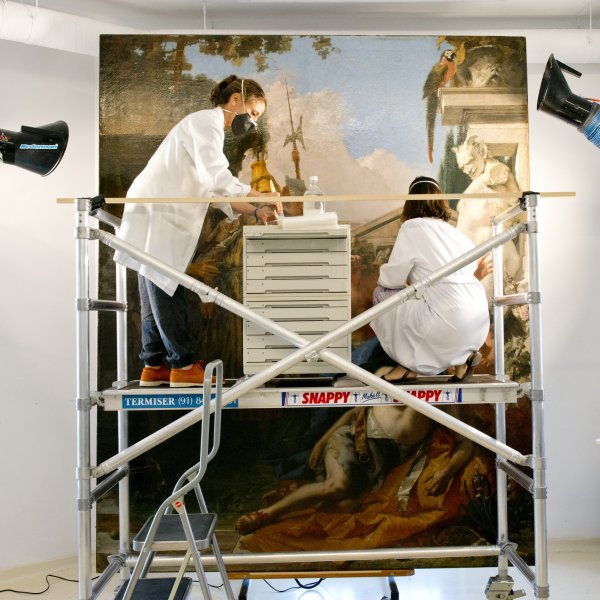 La muerte de Jacinto de Giovanni Battista Tiepolo
