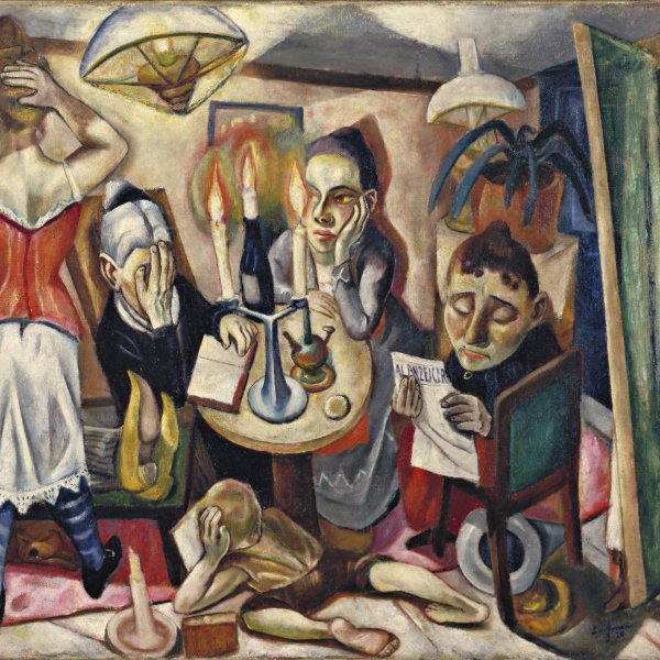 Beckmann. Exile Figures. Museo Nacional Thyssen-Bornemisza