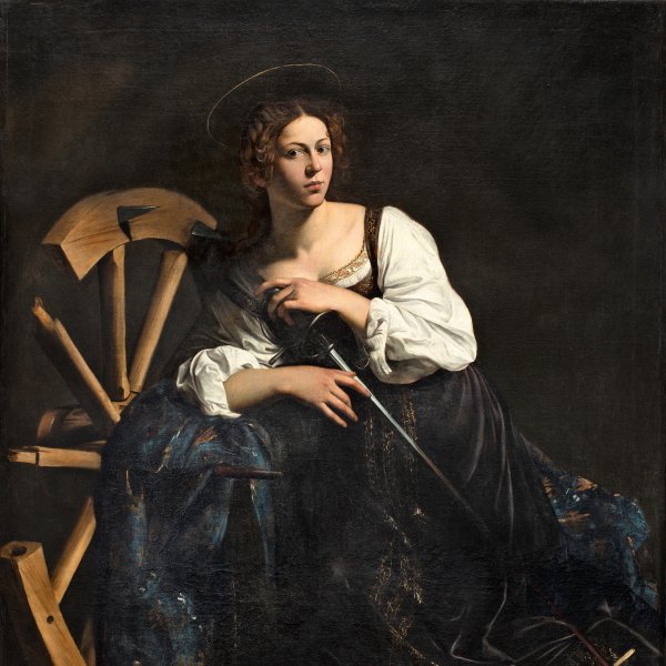 Restauración y Estudio Técnico de Santa Catalina de Alejandría, de Caravaggio
