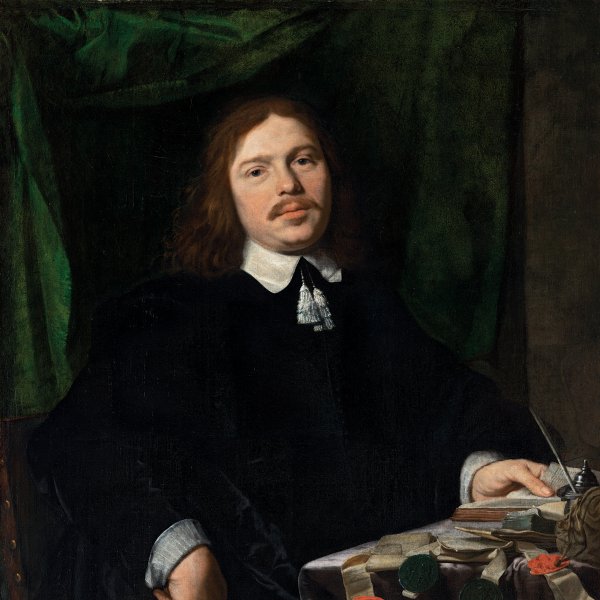 Portrait of a Man with Documents