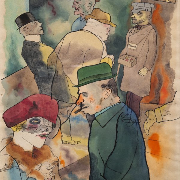 George Grosz Metropolis