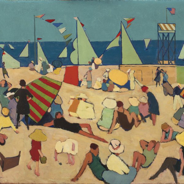 Bathers on a Beach