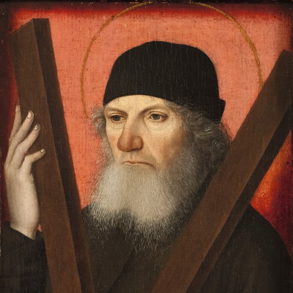 Portrait of a Man as Saint Andrew (recto)