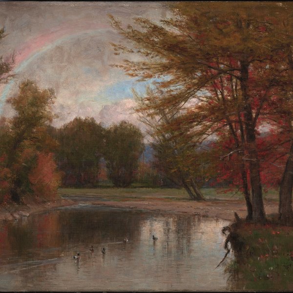 El arco iris, otoño, Catskill