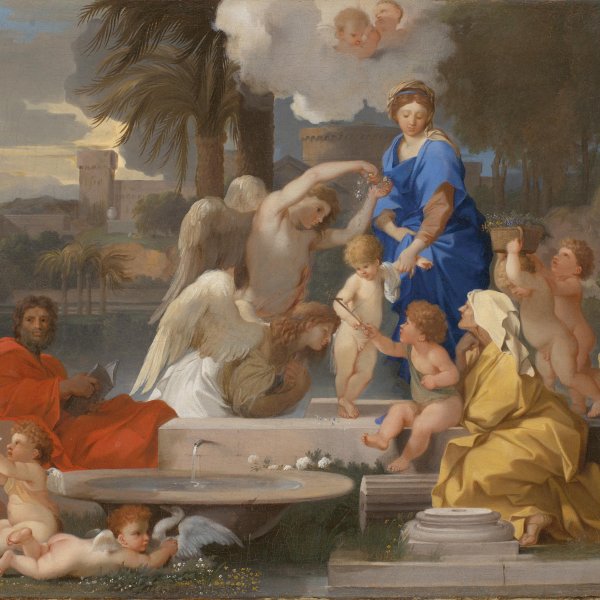 The Holy Family, with Saint Elisabeth and the Infant Saint John the Baptist
