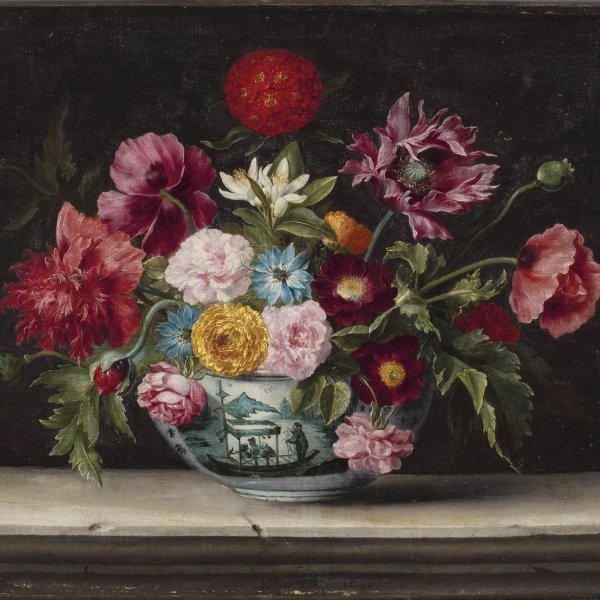 Chinese Bowl with Flowers