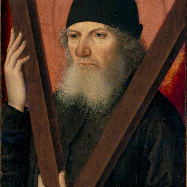 Portrait of a Man as Saint Andrew (recto)