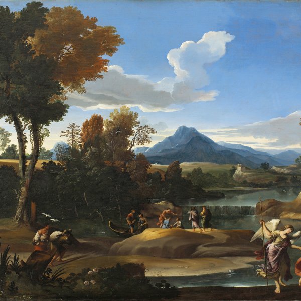 Giovanni Francesco Grimaldi  (llamado &quot;il  Bolognese&quot;)