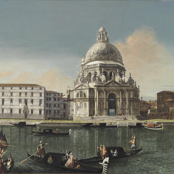 The Grand Canal with Santa Maria della Salute
