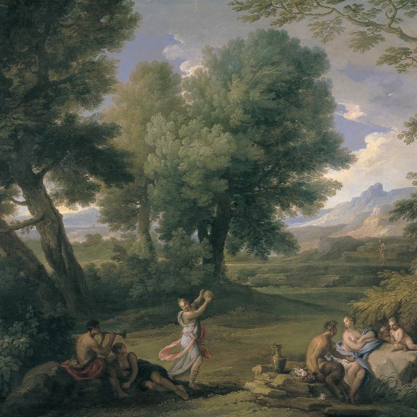 Landscape with Nymphs and Satyrs