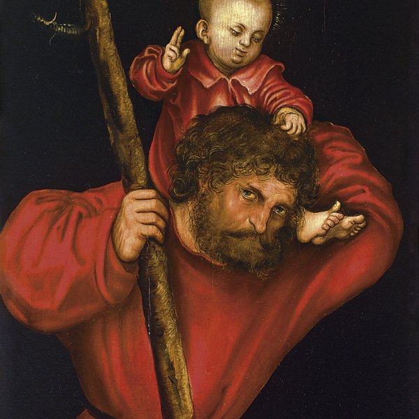 Saint Christopher (Exterior Left Wing)