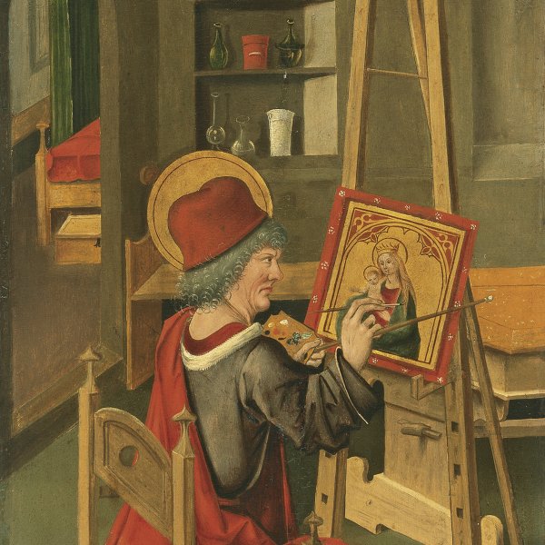 Saint Luke painting the Virgin