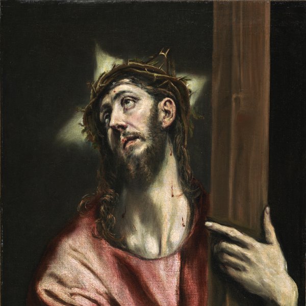 Cristo abrazando la cruz