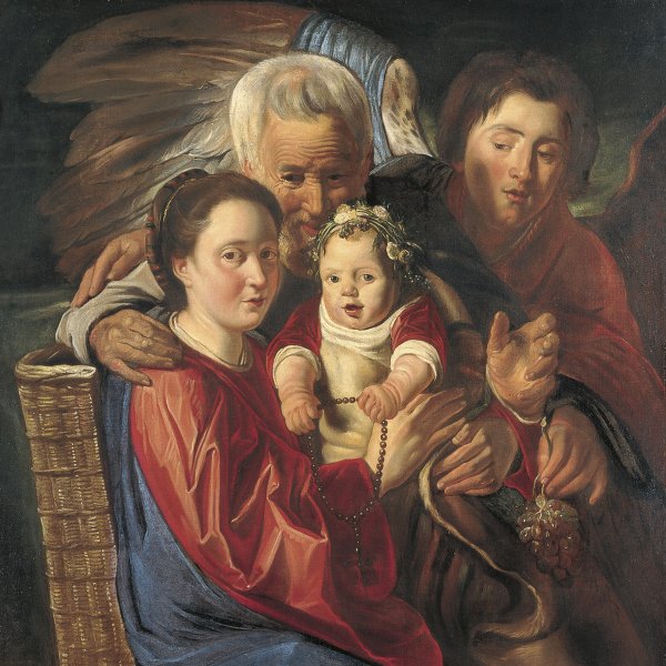 The Holy Family with an Angel