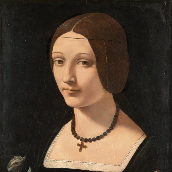 Retrato de una dama como santa Lucía