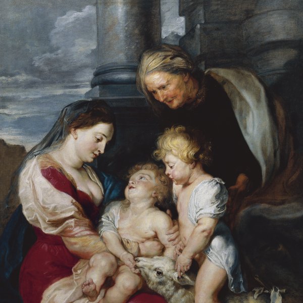 La Virgen con el Niño, santa Isabel y san Juan Bautista