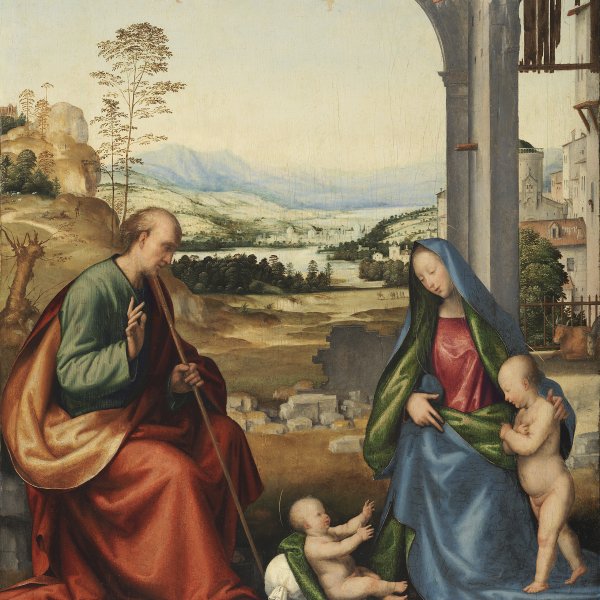 The Holy Family with the Infant Saint John the Baptist