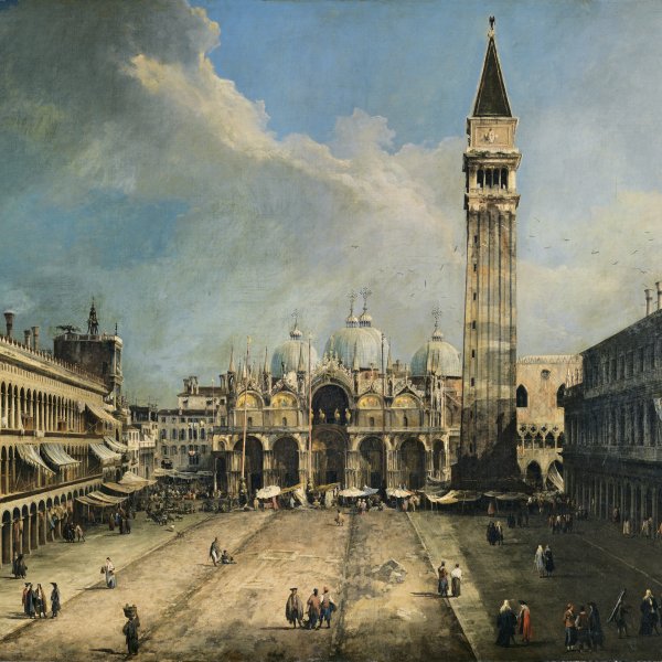 La Plaza de San Marcos en Venecia