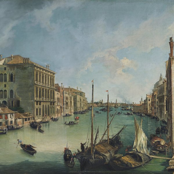 El Gran Canal desde San Vío, Venecia