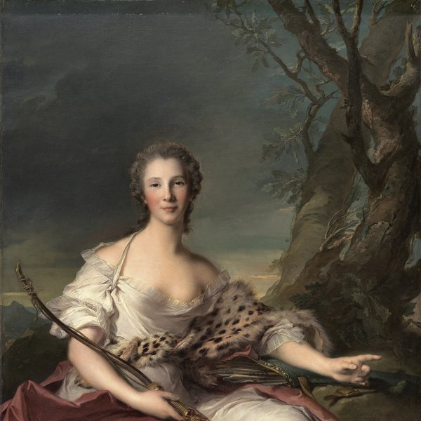 Portrait of Madame Bouret as Diana