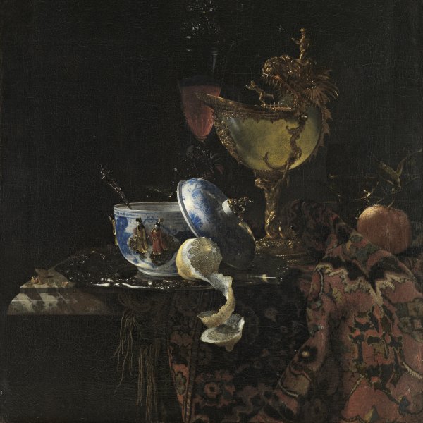 Still Life with a Chinese Bowl, Nautilus Cup and Other Objects