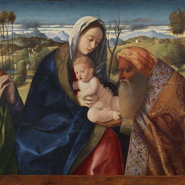 Asunto Místico ("Nunc dimittis"). Giovanni Bellini