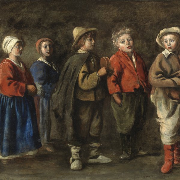 The Young Musicians. Los jóvenes músicos, c. 1640