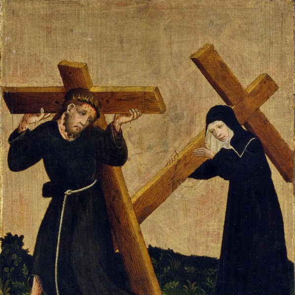 Cristo con la Cruz (reverso)