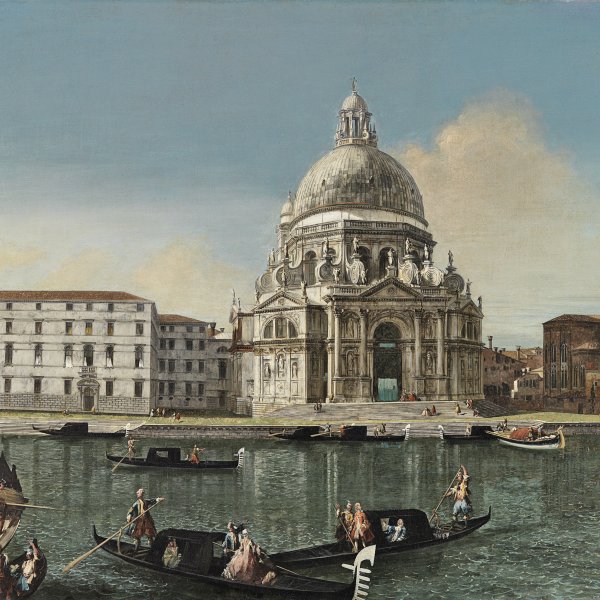 The Grand Canal with Santa Maria della Salute