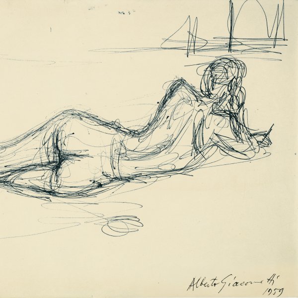 Reclining Nude from the Back