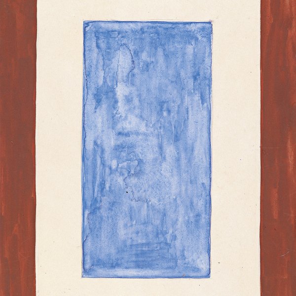 Composition with Blue Rectangle