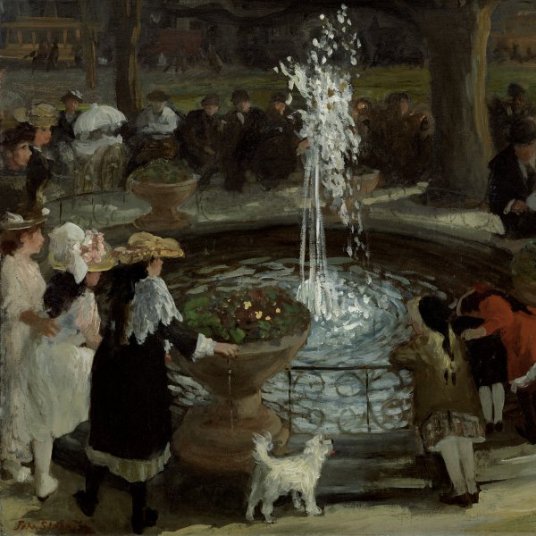 Throbbing Fountain, Madison Square